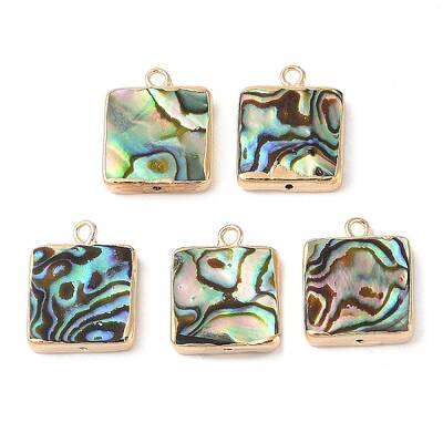 Natural Paua Shell Pendants