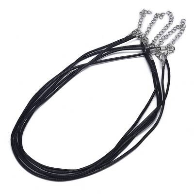 Waxed Cotton Cord Necklace Making
