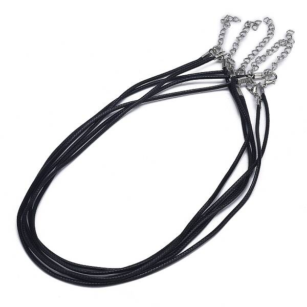 Waxed Cotton Cord Necklace Making