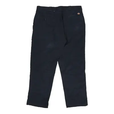 874 Dickies Trousers - 39W 31L Navy Cotton Blend