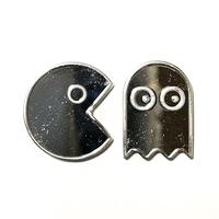 Pac Man & Ghost 1 Gram .999 Fine Silver Charm Bar