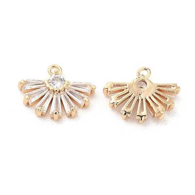 Brass with Glass Charms