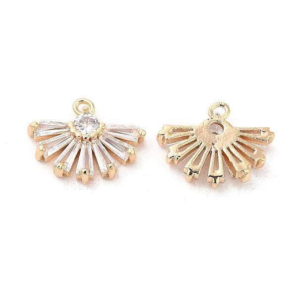Brass with Glass Charms