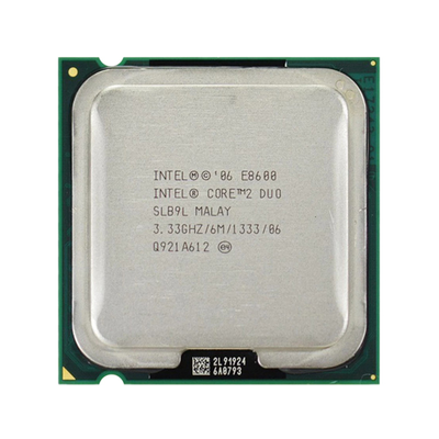 BXC80570E8600 Intel Core 2 Duo E8600 Dual-Core 3.33GHz 1333MHz FSB 6MB L2 Cache Socket LGA775 Processor