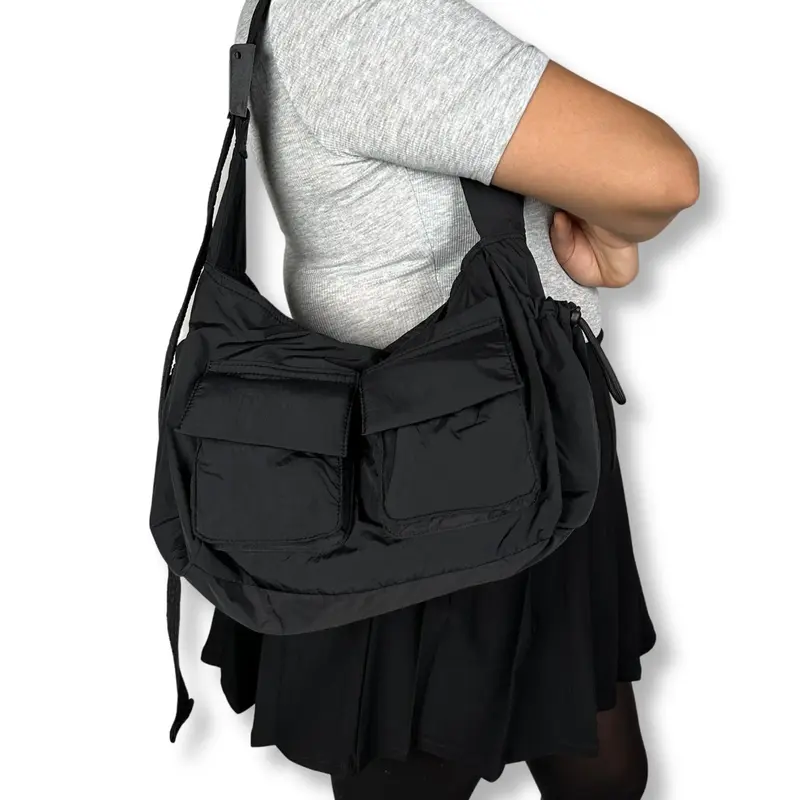 Wicked Misfit Multi Pocket Moon Nylon Bags