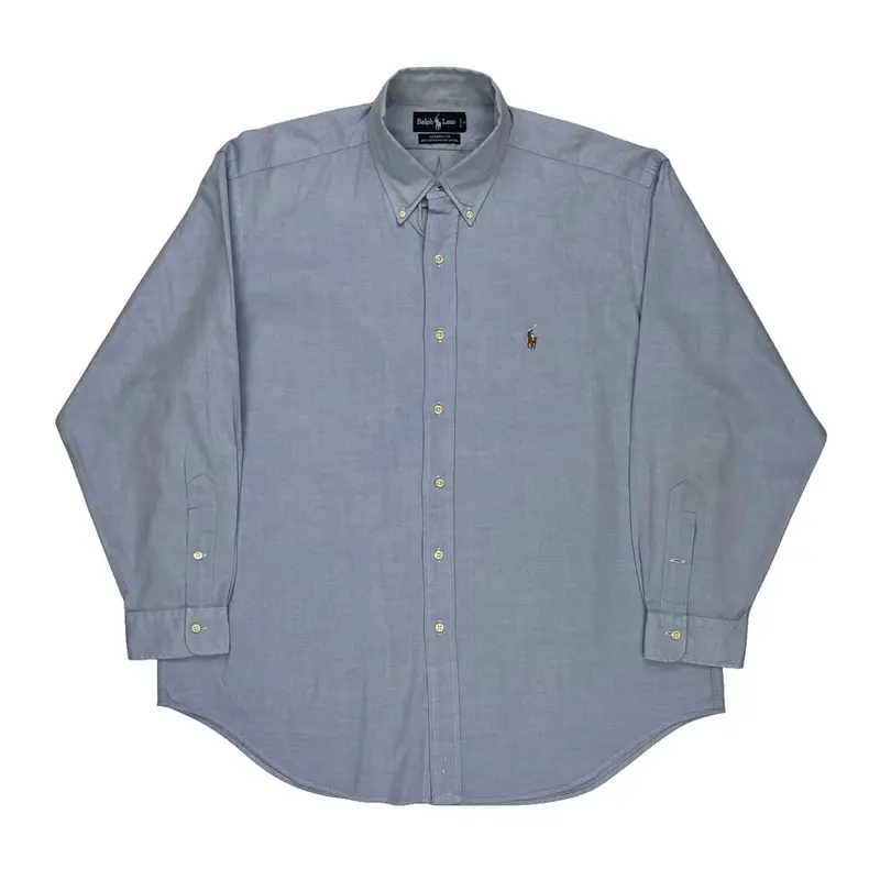 Yarmouth Ralph Lauren Shirt - XL Blue Cotton