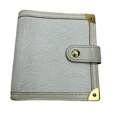 Pre-owned Louis Vuitton Leather small leather goods Small Cream Hand bag with Minimal Wear