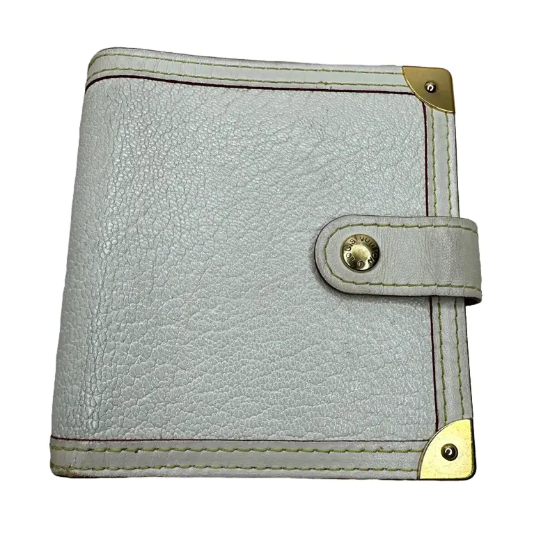 Pre-owned Louis Vuitton Leather small leather goods Small Cream Hand bag with Minimal Wear