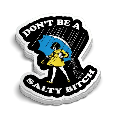 Salty Bitch Hard Hat Decal