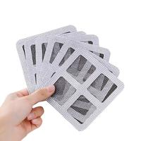 12 Counts Shower Drain Hair Catcher, Disposable Hair Catcher for Bath Drain, Sticker Shower Floor Filter Cover, Sink and Tub ...