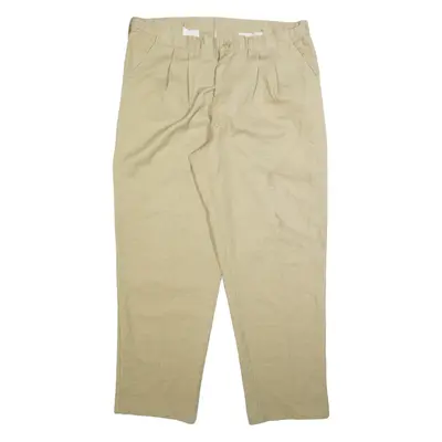 DICKIES Mens Trousers Beige Relaxed Tapered W36 L29