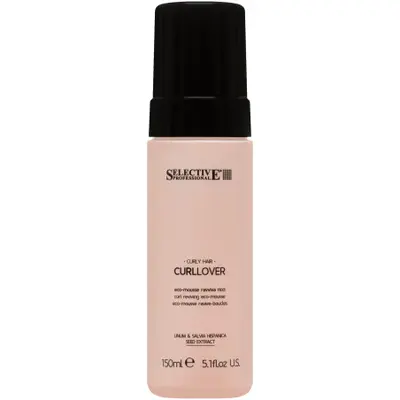 Selective Curllover Eco Mousse - mousse for curly hair, 150ml