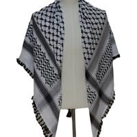 Ahla Shabab Black Tassel Original Palestinian Hatta/Kuffiyeh