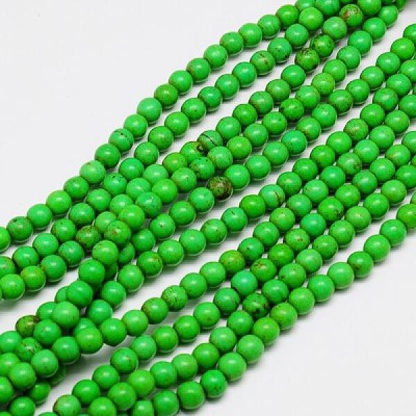 Synthetic Turquoise Beads Strands