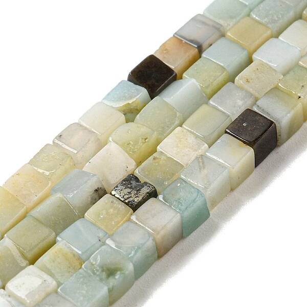 Natural Flower Amazonite Beads Strands