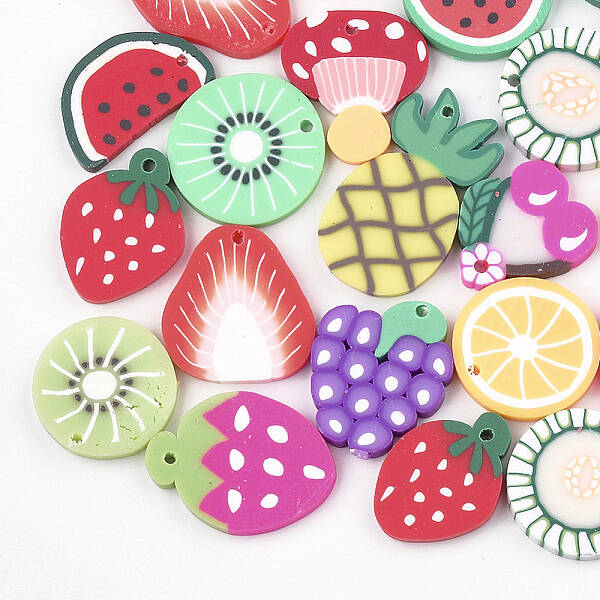Handmade Polymer Clay Pendants
