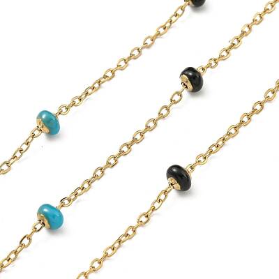 304 Stainless Steel Enamel Link Chains