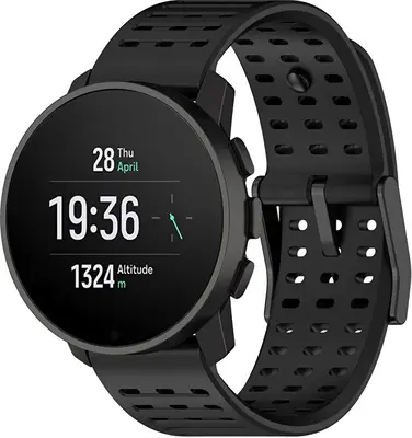 4Wrist Cinturino In Silicone Per Suunto 22 Mm - Nero