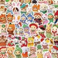 Cartoon Animal Pattern Sticker, 60/1200pcs Cute Cartoon Sticker, Decorative Sticker for DIY Scrapbook & Journal & Gift Wrappi...