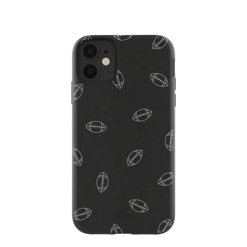 Black Football iPhone 11 Case