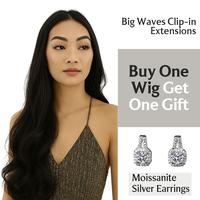 Clip-in Hair Extensions - Curly - Big Waves