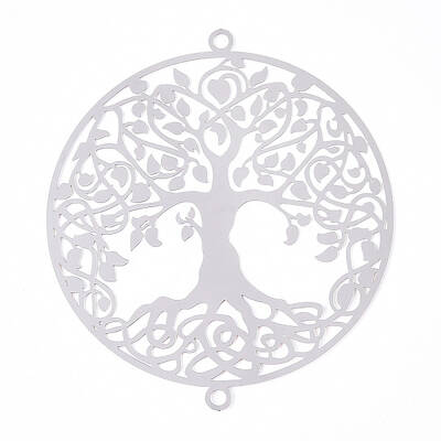 201 Stainless Steel Connector Charms