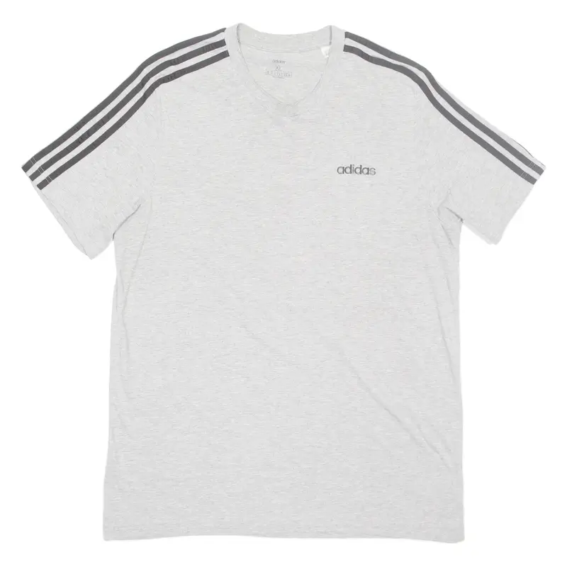 ADIDAS Mens T-Shirt Grey XL