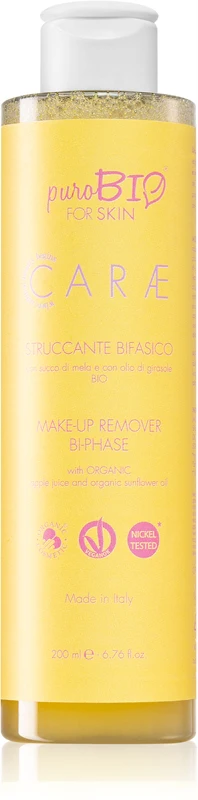 puroBIO Cosmetics Make-up biphasic make-up remover 200 ml