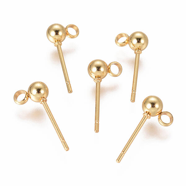 304 Stainless Steel Ear Stud Components