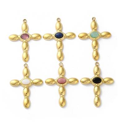 Natural Mixed Stone Pendants
