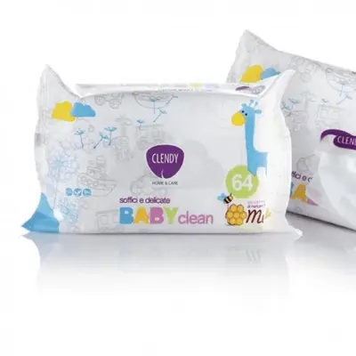Clendy Baby Wipes Clean Honey 64 pcs.
