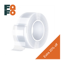 Heavy Duty(9.85FT), Nano Double Sided Adhesive Tape, Clear Mounting Tape Picture Hanging Adhesive Strips. Double Sided Tape H...