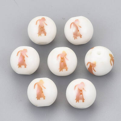 Electroplate Glass Beads