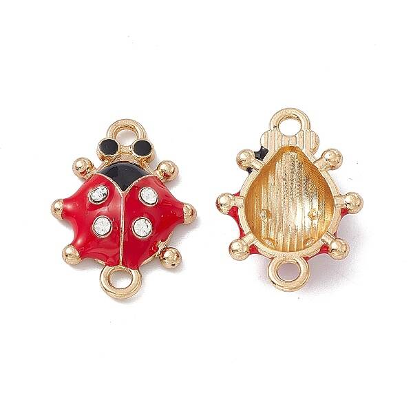 Alloy Crystal Rhinestones Connector Charms