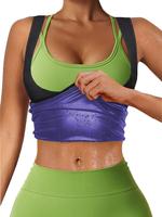 Women's Plain / Camo Print Sports Tank Top, Solid Sleeveless Sauna Top, Women Sport & Outdoor Clothing for Workout Gym Exerci...