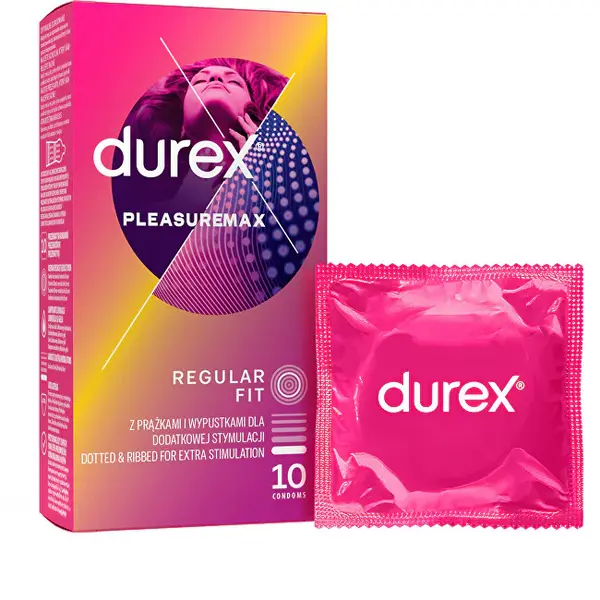 Durex Pleasuremax Condoms 10 Pcs