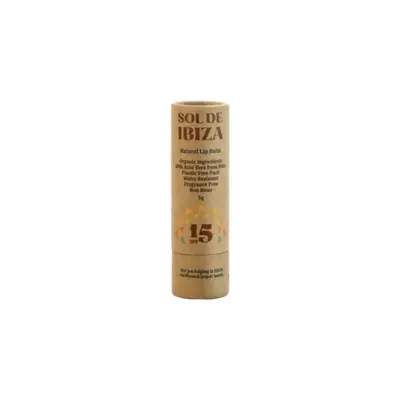 Sol De Ibiza Lip Balm Naturale SPF 15, 5G