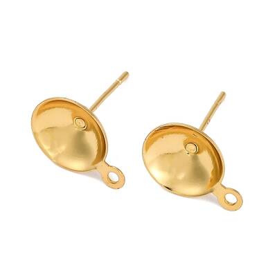 304 Stainless Steel Stud Earring Findings