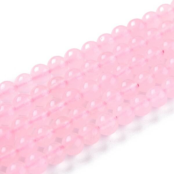 Natural White Jade Beads