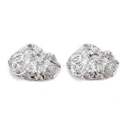 Brass Micro Pave Clear Cubic Zirconia Pendants