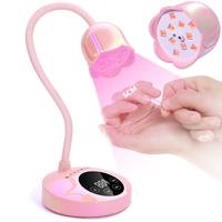 Makartt Luxury UV Nail Lamp Luminoza 10W Rechargeable LED Light with Sensor for Acrylic Nail Extension, Polish Cure & Home DI...