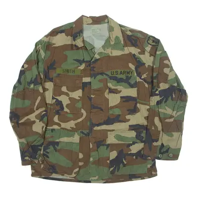Woodland US Army Combat Green Military Jacket M