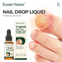 Creator-6【Kreain Nature】 Nail Fungus Care Formula - Natural Herbal Ingredients Ginger Tea Tree Oil Nail Fungus Natural En...