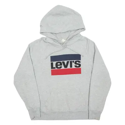 LEVI'S Mens Grey Hoodie M