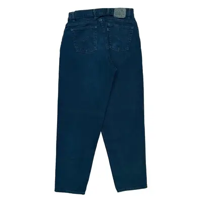 Silver Tab Levis Baggy Jeans - 32W 32L Navy Cotton