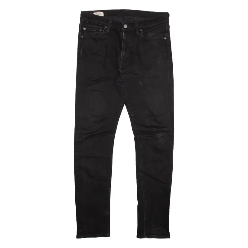 LEVI'S 510 BIG E Jeans Mens Black Slim Skinny W32 L32