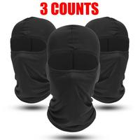 Balaclava Face Mask, 3 Counts/set Breathable Full Face Mask for Cycling Motorcycle Hiking, Outdoor Sports Accessories for Men...