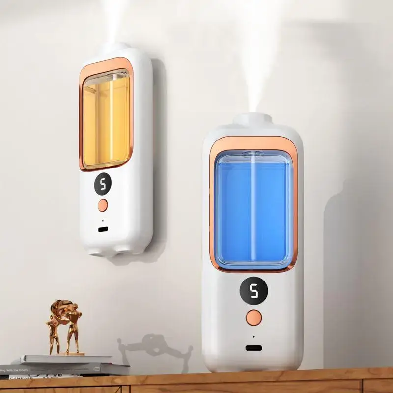 USB Rechargeable Aroma Diffuser, Wall Mounted Aroma Diffuser, Automatic Aromatherapy Machine, Desktop Air Humidifier for Bed...