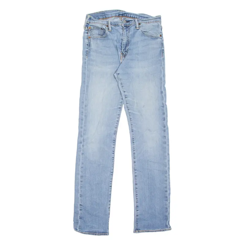 LEVI'S 513 Jeans Mens Blue Slim Straight W30 L32