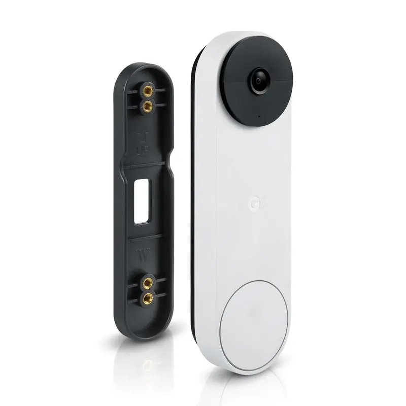 Wasserstein Mount for Google Nest Doorbell | Made for Google | No Drill Installation